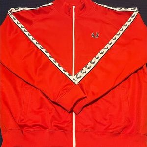 XXL Red Fred Perry track jacket